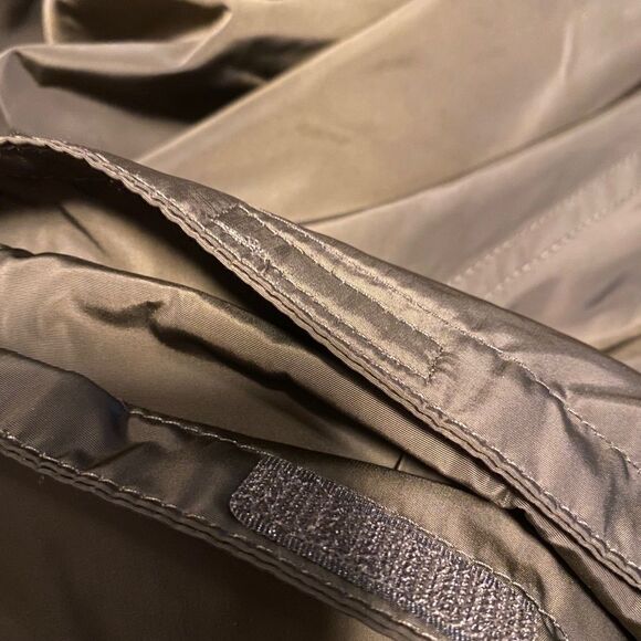 Lauren Ralph Lauren Zip-Front Anorak Brown Coat L - Picture 6 of 11